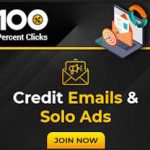 100 percent clicks credit emails,soloads,banners and text ads - image