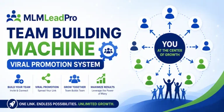MLMLeadPro Team Building Machine Viral Promotion System - image