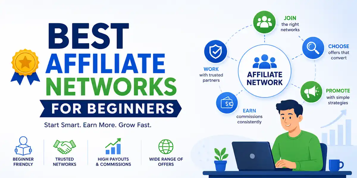 best affiliate networks for beginners - image