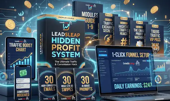 image for leadsleap hidden profit system